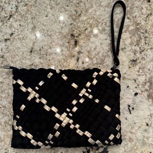 COPY - PRENELOVE Black/Gold wristlet